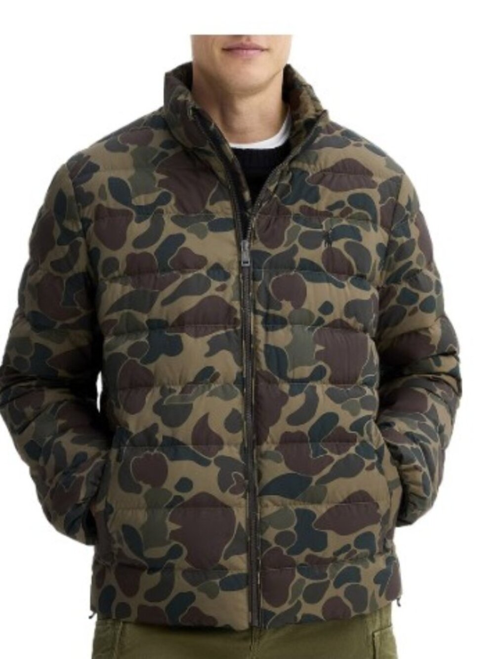 Polo Ralph Lauren Camo Puffer Colden Packable Down Jacket Coat Men's 2XL $298